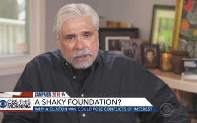 Doug White Discusses Hillary Clinton’s Foundation Ties – CBS News