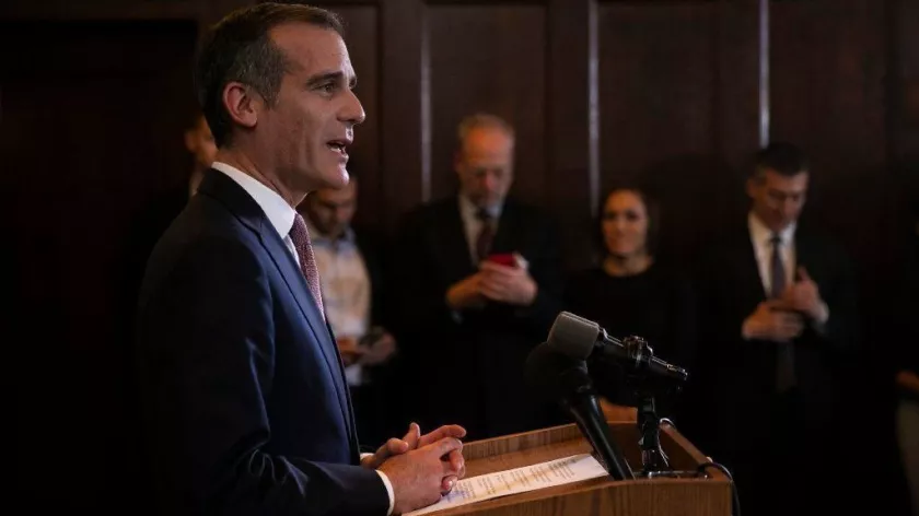 City employees solicit funds for Garcetti-backed charity. Ethics experts have concerns
